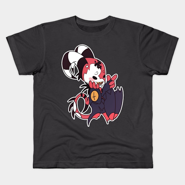 Helluva Boss Chibi Blitzo Kids T-Shirt by kelsmister